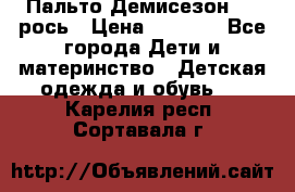 Пальто Демисезон 104 рось › Цена ­ 1 300 - Все города Дети и материнство » Детская одежда и обувь   . Карелия респ.,Сортавала г.